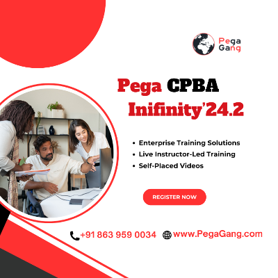 Certified Pega Business Architect Infinity'24.2  Online Training By IT professionals – PegaGang